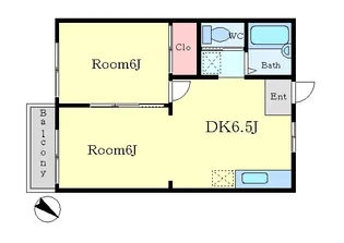 ティエムハイツ【1階】の間取り