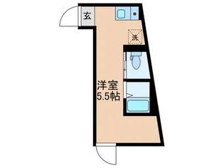 アンダーズ レジデンス北新宿【3階】の間取り