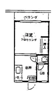 メイプル・ヴィラあたご【2階】の間取り