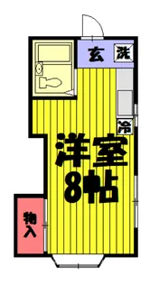 エスコーポ【2階】の間取り