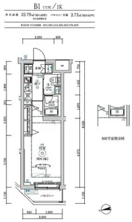 RELUXIA中野鷺宮【7階】の間取り