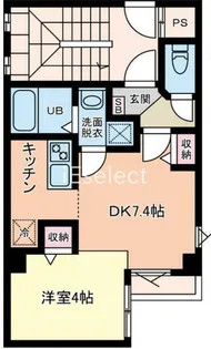オーシャンズレジデンス勝田台【3階】の間取り