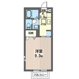 コモンシティー【1階】の間取り