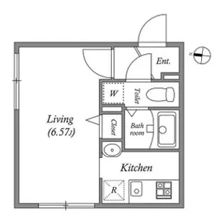 MODULOR池上【2階】の間取り