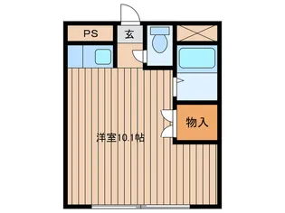 マイハイム平岸【3階】の間取り