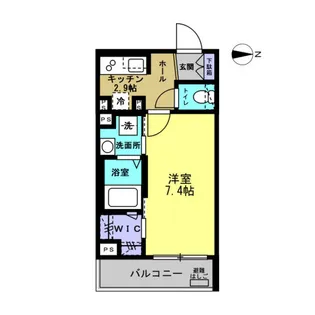 Tea Tree【3階】の間取り
