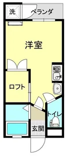 ピエスモンテB【1階】の間取り