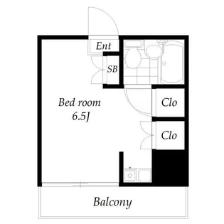 クレスト・センバ【1階】の間取り
