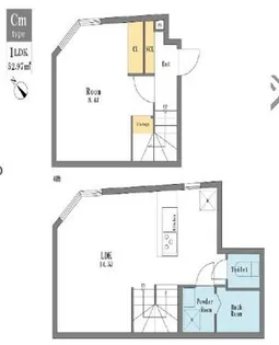 LEGALAND西新宿【4階】の間取り