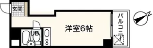 EAST白島【6階】の間取り