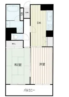 アイタウン・レピア【18階】の間取り