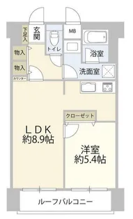 シティコア池袋【6階】の間取り