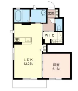 シャーメゾン南生田【SHM】【1階】の間取り