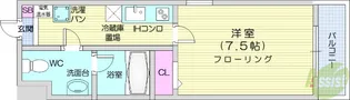 プラセール高橋【1階】の間取り