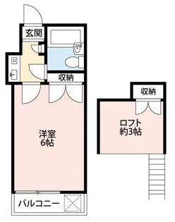 アートパレス浦和No.1【2階】の間取り