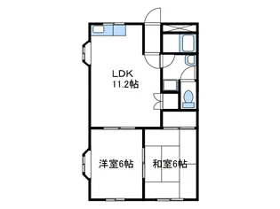 サンセリーテ桜森【1階】の間取り