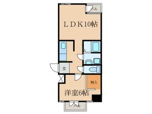 ACER【3階】の間取り
