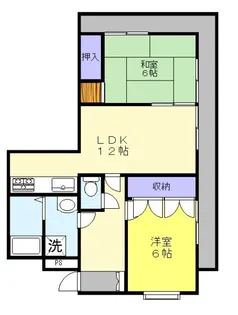 グリーンヒル小手指【2階】の間取り