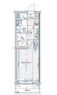 ブライズ多摩川DUE【3階】の間取り