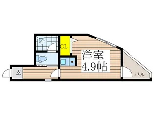 IKEZAWAビル【4階】の間取り