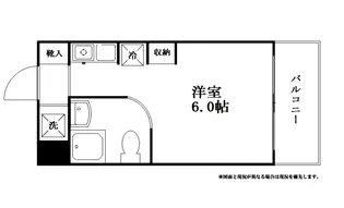 ラパルフェドグリシン【5階】の間取り
