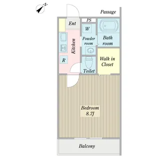 グランデ・03【2階】の間取り