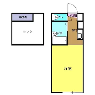 ベルフォーレII【1階】の間取り
