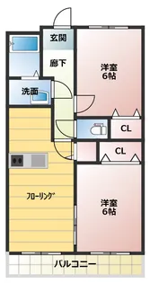 カンターレ・K【1階】の間取り