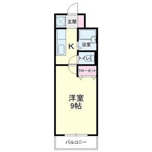 エターニII【4階】の間取り