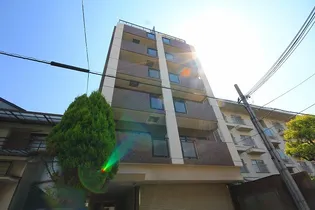 大阪府大阪市阿倍野区文の里4【マンション】の外観