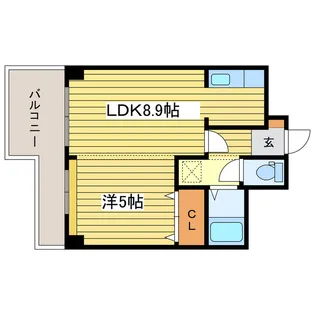 ウィンザー【2階】の間取り