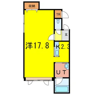 マラカイトグリーン【1階】の間取り