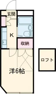 シャルマン請地【5階】の間取り