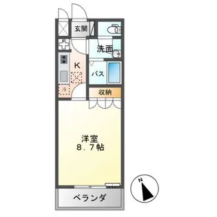 セピアローズ【1階】の間取り