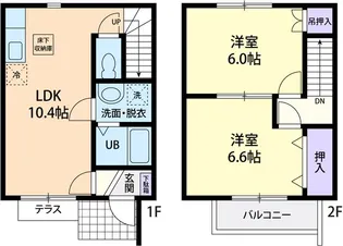 Cloverの間取り