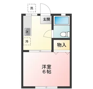 パナハイツ関根【2階】の間取り