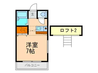 セルバート豊中【4階】の間取り