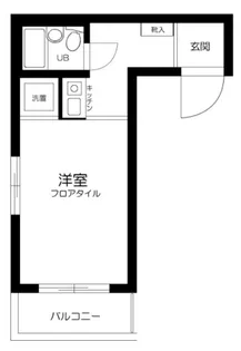 アクトピア田園調布南【1階】の間取り