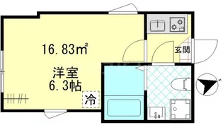 グランツ堀切【1階】の間取り