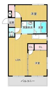 court遊悠館【3階】の間取り