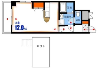 国泰寺Mビル【2階】の間取り