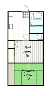 サンテラスサンコー【2階】の間取り