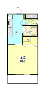 ベルメゾン山田I【3階】の間取り
