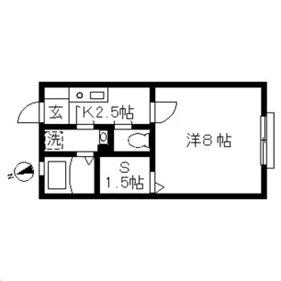 ヴェルドミール(国領町・須田様)【2階】の間取り