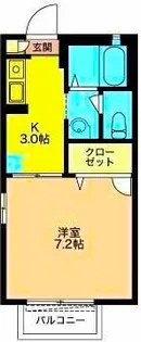 エクセル長者B【2階】の間取り
