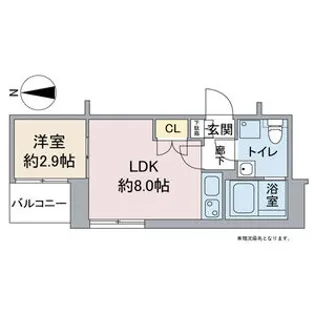 アーバン栄【8階】の間取り
