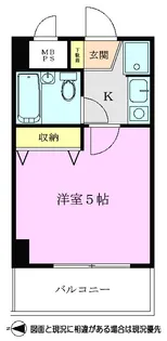 パークハイム朝霞【2階】の間取り
