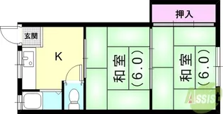 辰巳文化【1階】の間取り