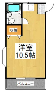 メゾンエクセK【2階】の間取り