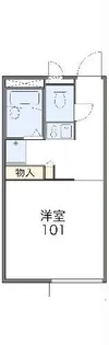 レオパレス前川2【2階】の間取り